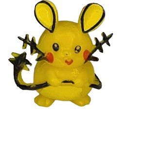 Pokemon 2000s Mini Vinyl RL Gumball Toy Miniature Size  Dedenne Action Figure